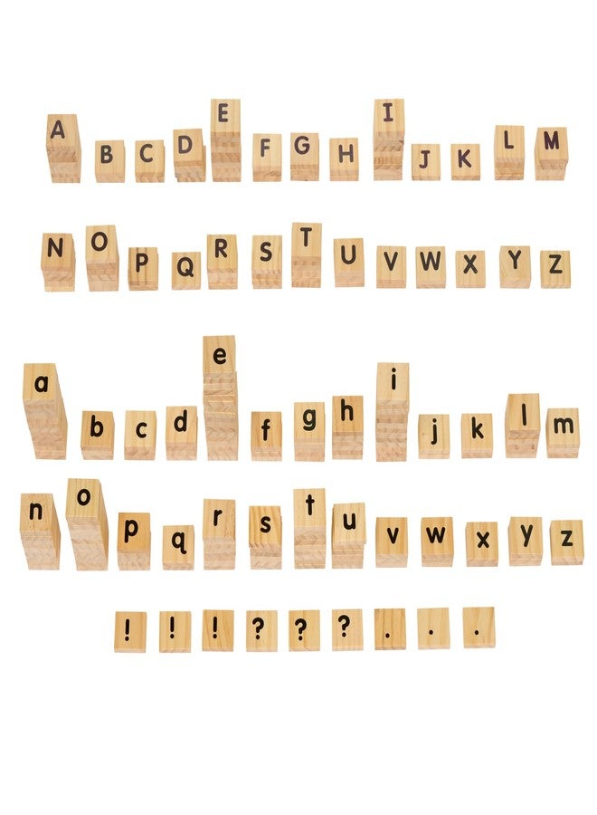 Excellerations Big Wooden Letter Tiles - Tub of 250 (Item # BIGTILES) - Image 4